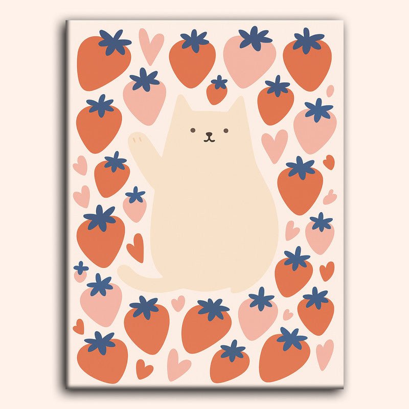 Paint by numbers - Berry Cute - MyArt