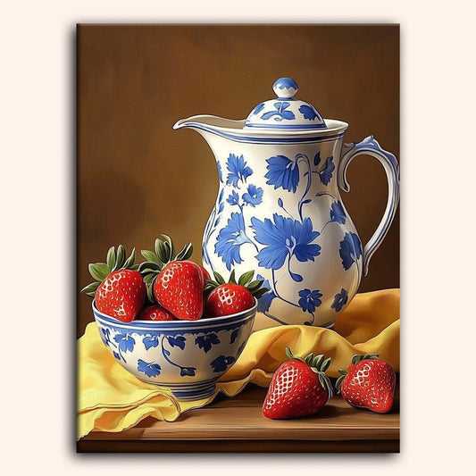 Paint by numbers - Berry Elegance - MyArt