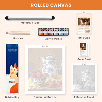 Paint by numbers - Berry Elegance - MyArt