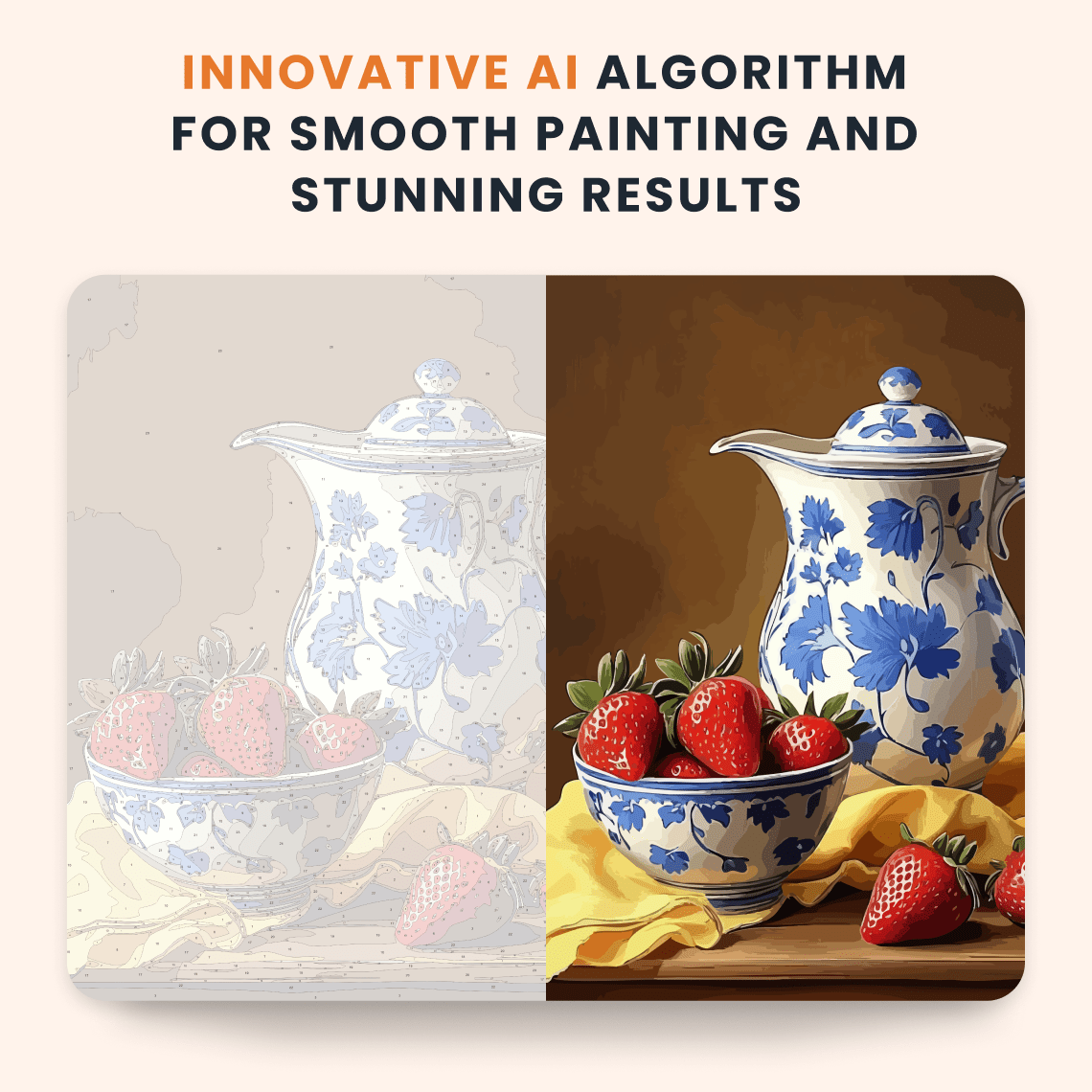 Paint by numbers - Berry Elegance - MyArt