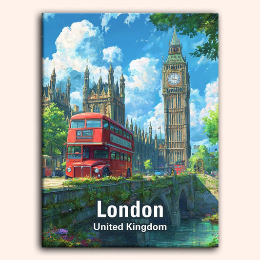 Paint by numbers - Big Ben - MyArt