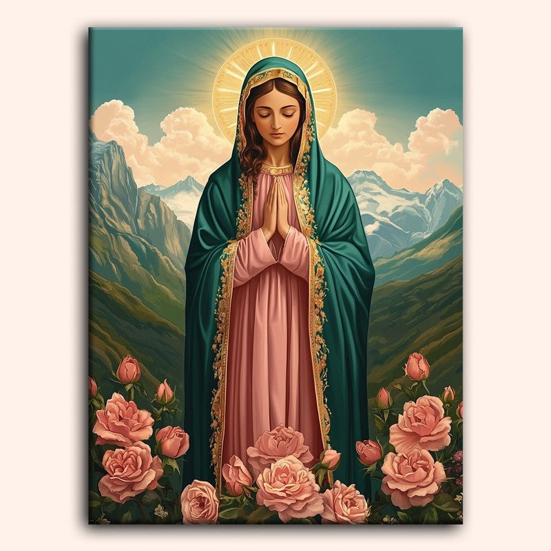 Paint by numbers - Blessed Mother - MyArt