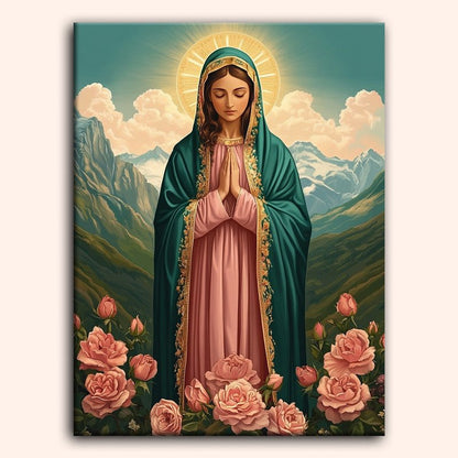 Paint by numbers - Blessed Mother - MyArt