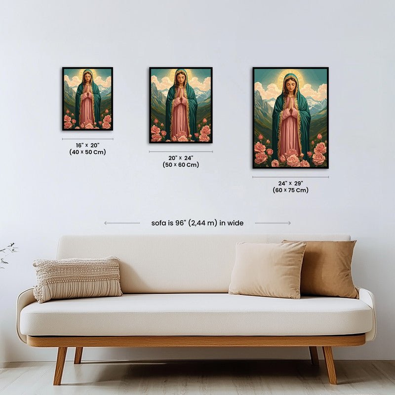 Paint by numbers - Blessed Mother - MyArt