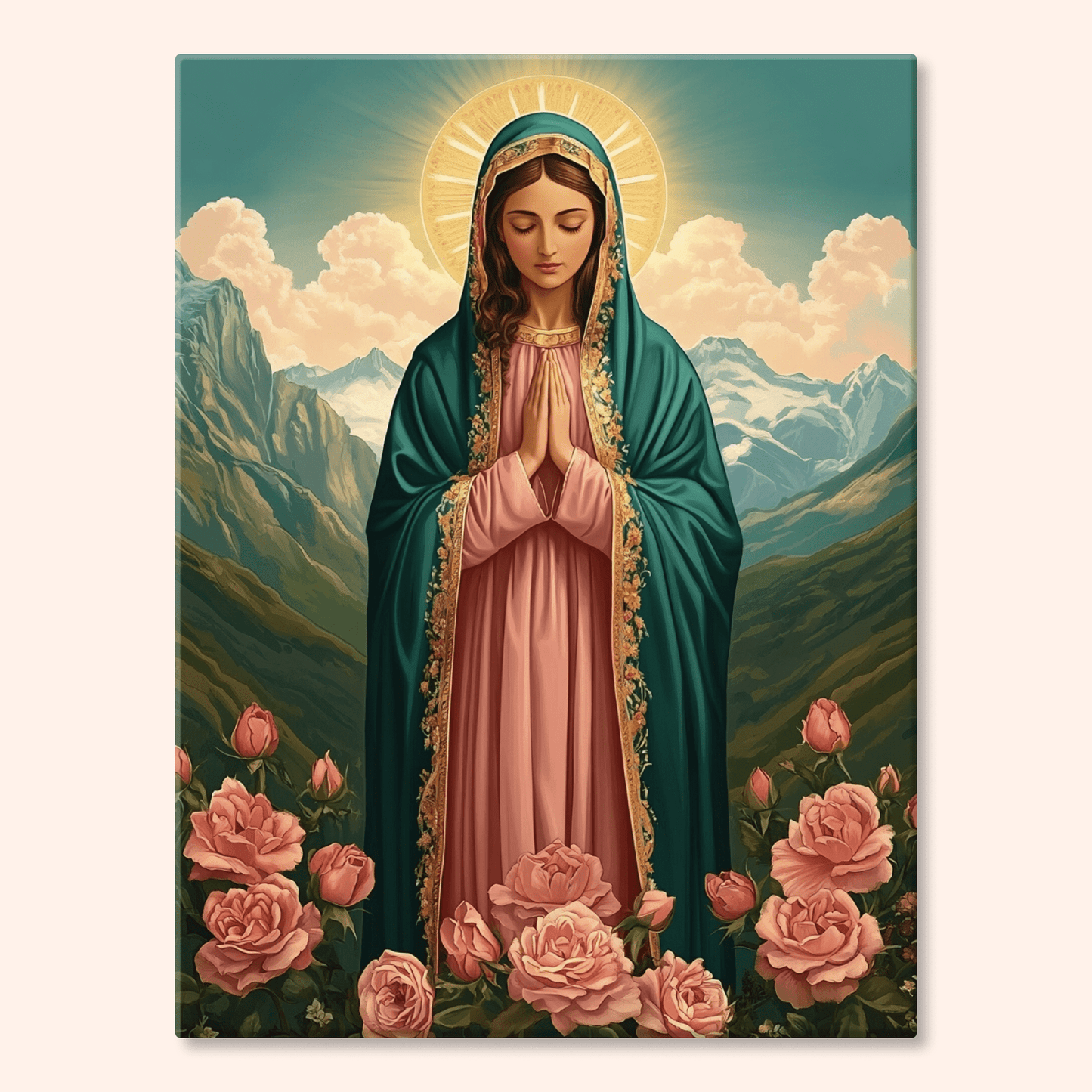 Paint by numbers - Blessed Mother - MyArt