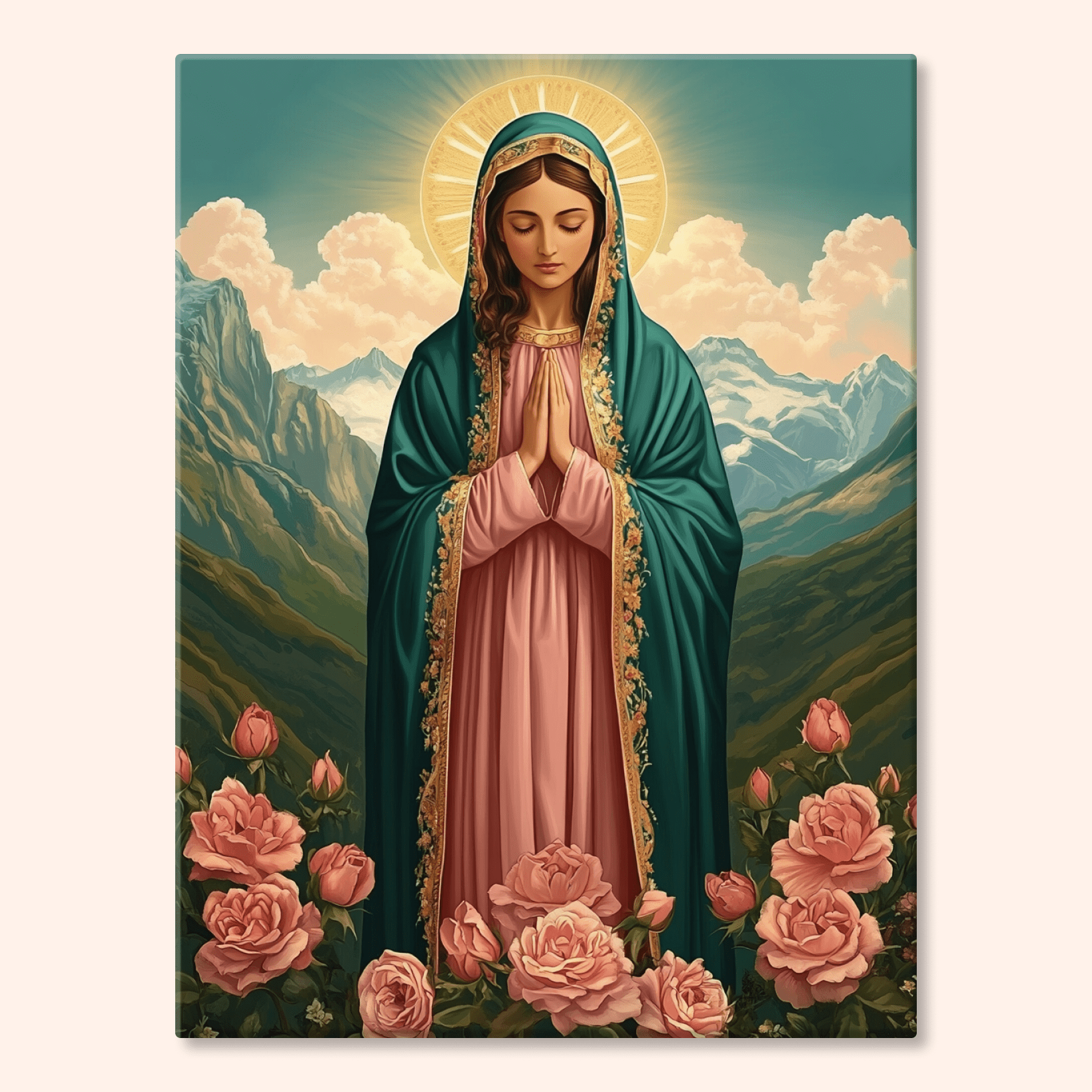 Paint by numbers - Blessed Mother - MyArt