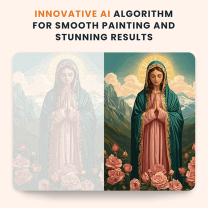 Paint by numbers - Blessed Mother - MyArt