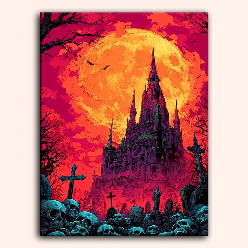 Paint by numbers - Blood Moon - MyArt
