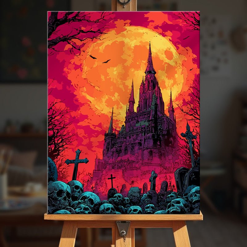 Paint by numbers - Blood Moon - MyArt