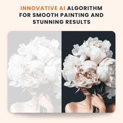 Paint by numbers - Bloomed in Silence - MyArt