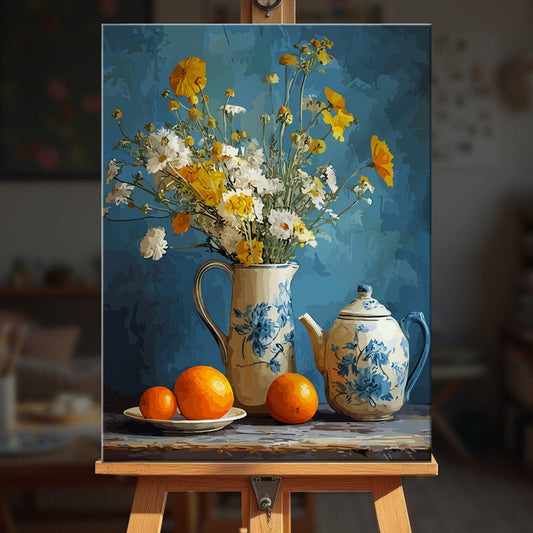 Paint by numbers - Blooming Hush - MyArt