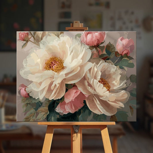 Paint by numbers - Blooming Stillness - MyArt