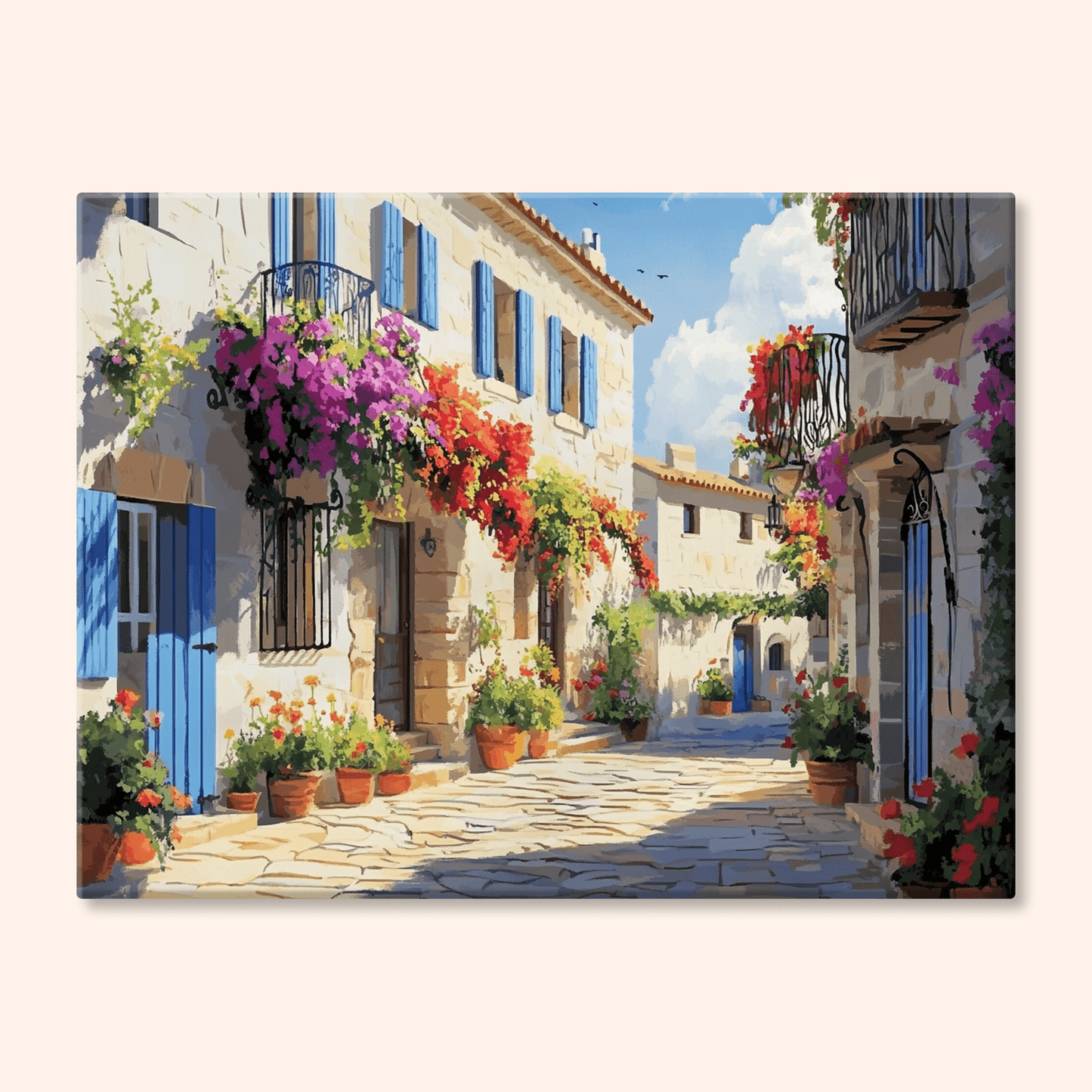 Paint by numbers - Blooming Alley - MyArt