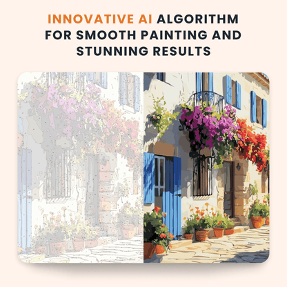 Paint by numbers - Blooming Alley - MyArt