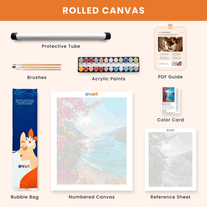 Paint by numbers - Blooming Bay - MyArt