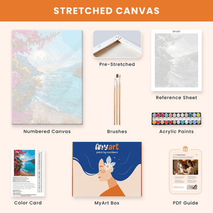 Paint by numbers - Blooming Bay - MyArt