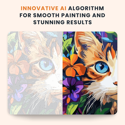 Paint by numbers - Blooming Eyes - MyArt