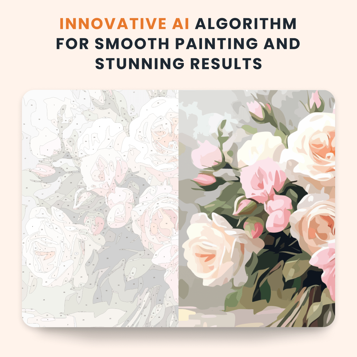 Paint by numbers - Blooming Grace - MyArt