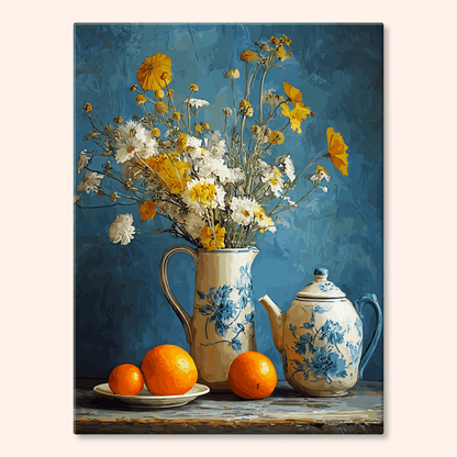 Paint by numbers - Blooming Hush - MyArt