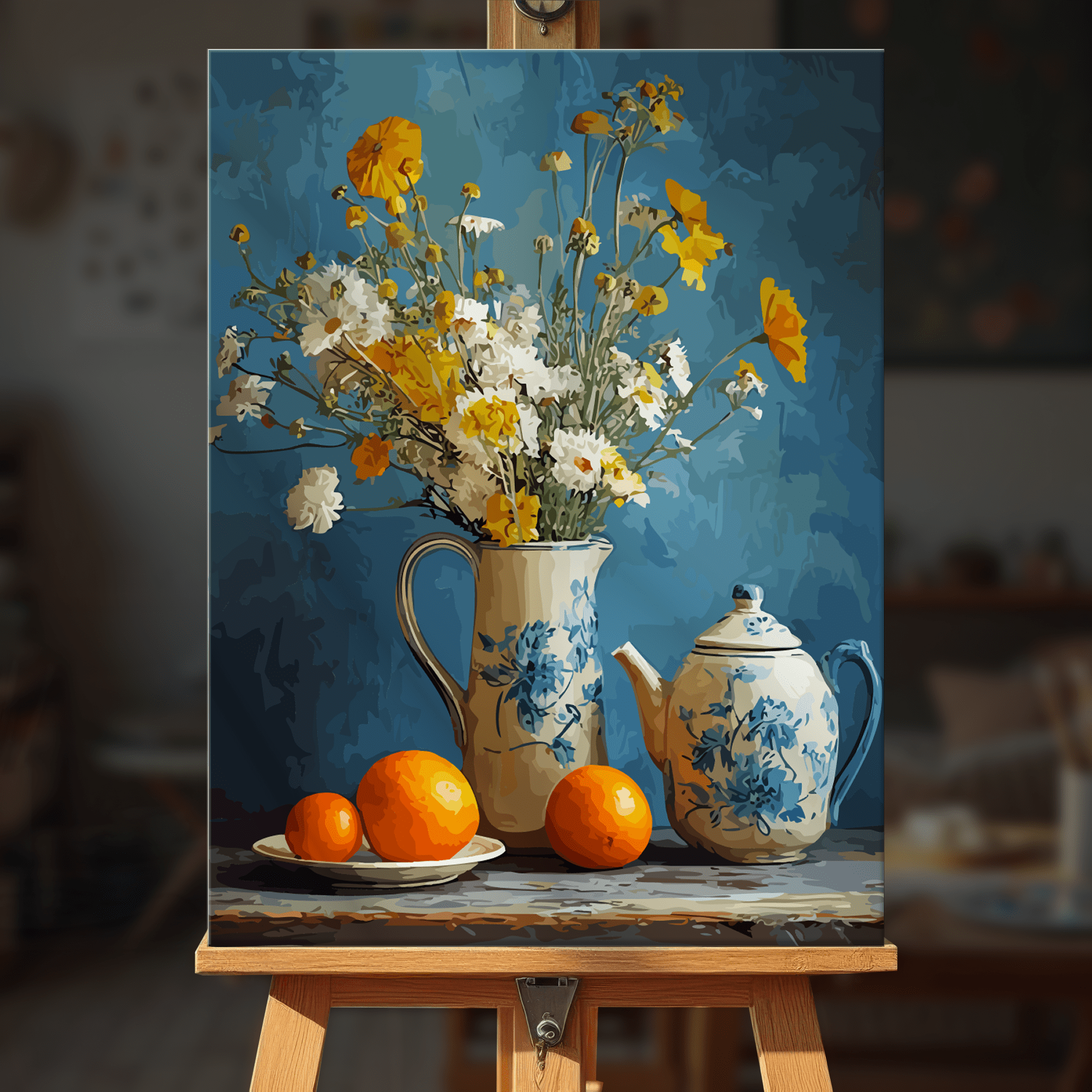 Paint by numbers - Blooming Hush - MyArt