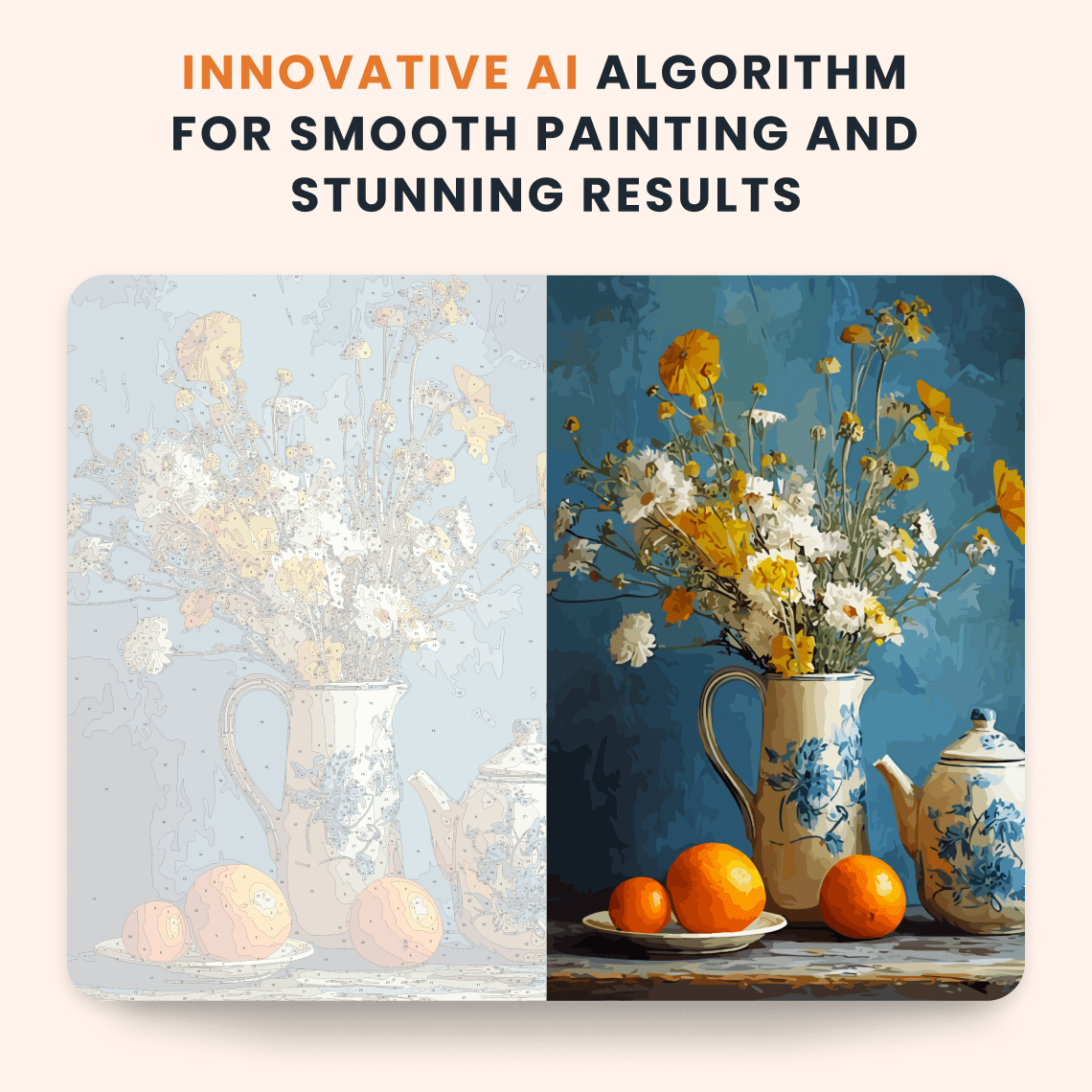 Paint by numbers - Blooming Hush - MyArt