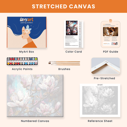 Paint by numbers - Blooming Light - MyArt