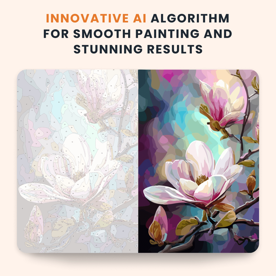 Paint by numbers - Blooming Light - MyArt