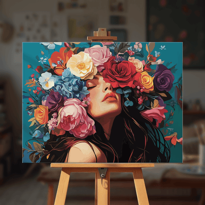 Paint by numbers - Blooming Vision - MyArt