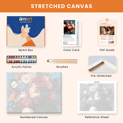 Paint by numbers - Blooming Vision - MyArt