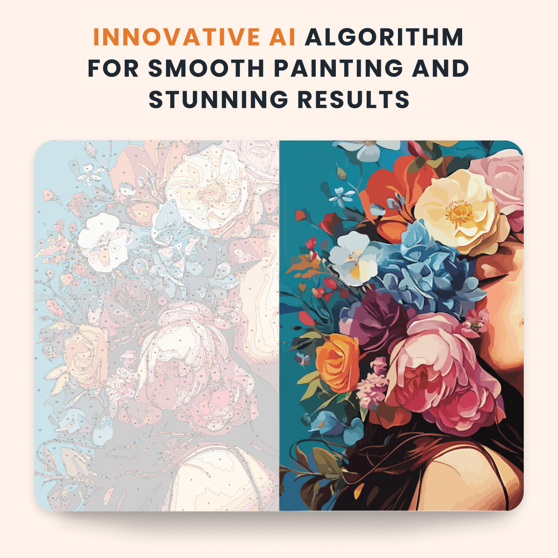 Paint by numbers - Blooming Vision - MyArt