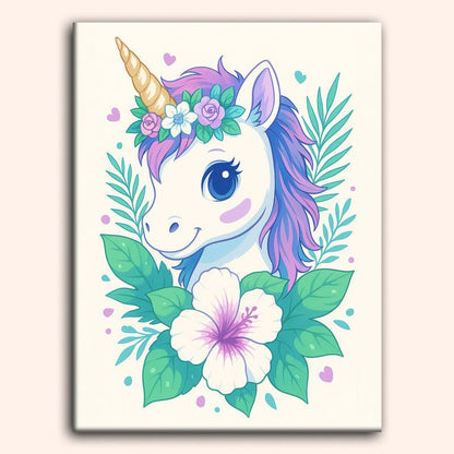 Paint by numbers - Blossom Horn - MyArt