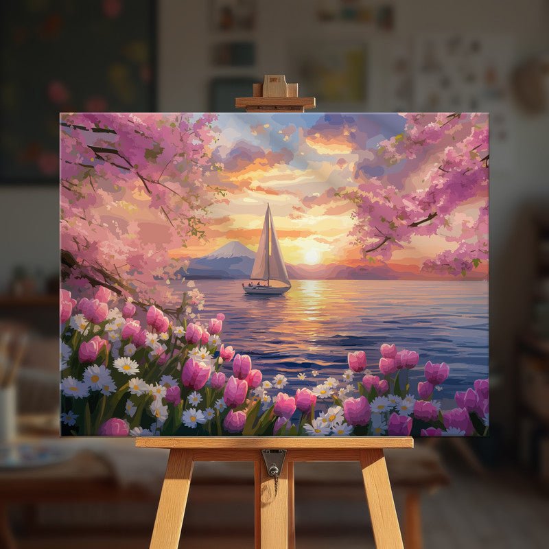 Paint by numbers - Blossom Sail - MyArt