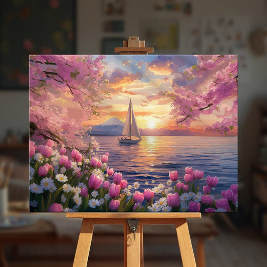 Paint by numbers - Blossom Sail - MyArt