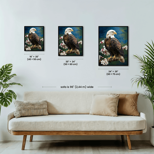 Paint by numbers - Blossom Eagle - MyArt