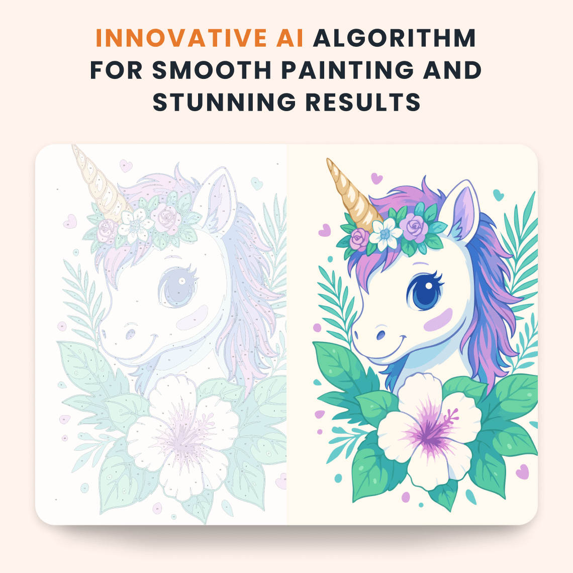 Paint by numbers - Blossom Horn - MyArt