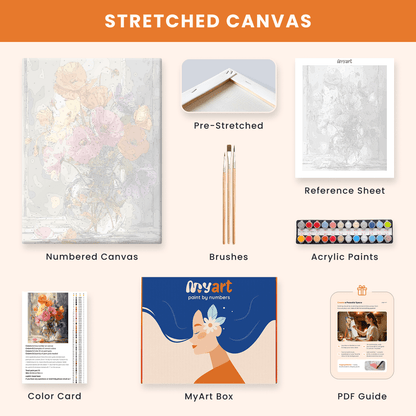 Paint by numbers - Blossom Prelude - MyArt