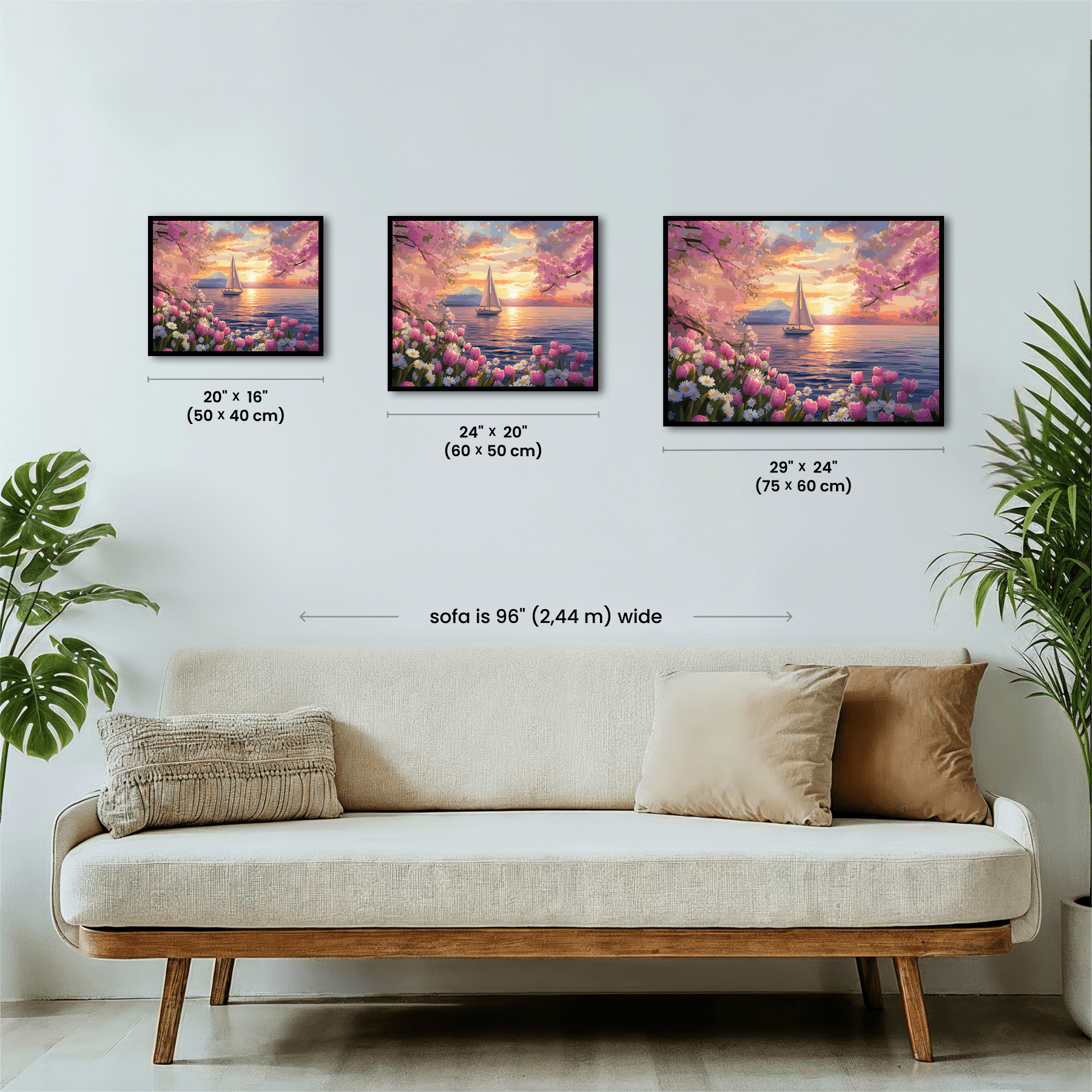 Paint by numbers - Blossom Sail - MyArt