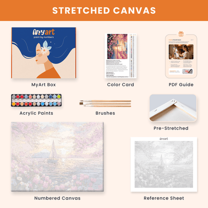 Paint by numbers - Blossom Sail - MyArt