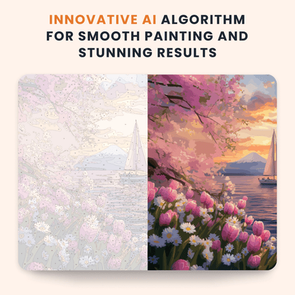 Paint by numbers - Blossom Sail - MyArt