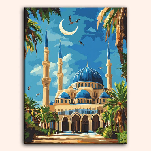 Paint by numbers - Blue Minarets - MyArt