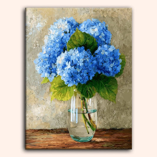 Paint by numbers - Blue Silence - MyArt