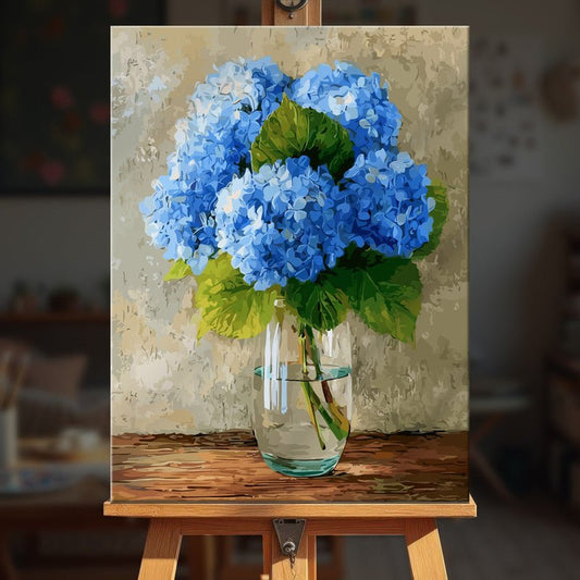 Paint by numbers - Blue Silence - MyArt