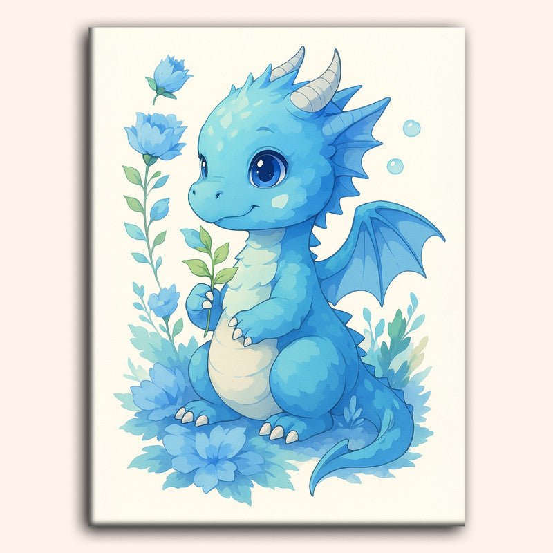 Paint by numbers - Blue Whisper - MyArt