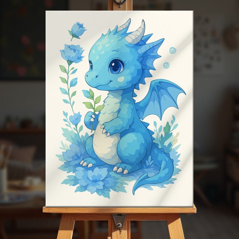 Paint by numbers - Blue Whisper - MyArt