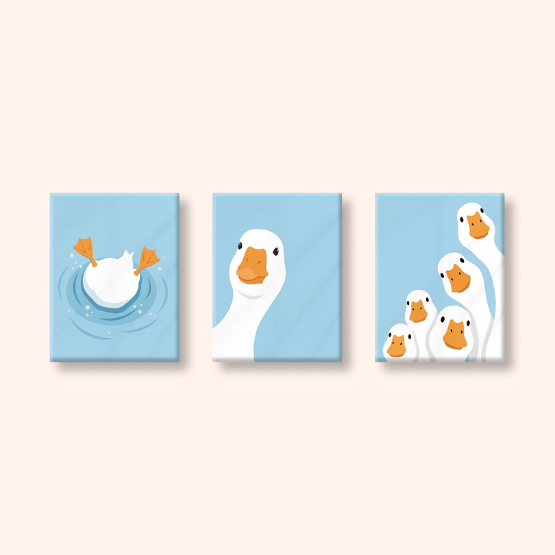 Paint by numbers - Blue Duck Parade - MyArt