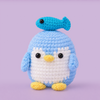 Blue Penguin with Fish