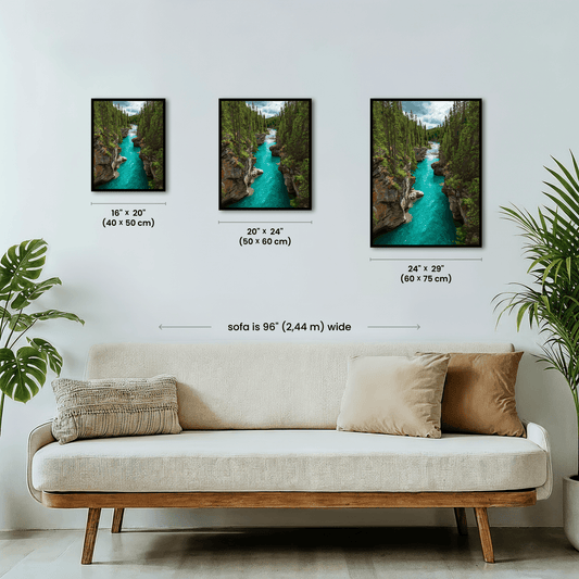 Paint by numbers - Blue Canyon - MyArt