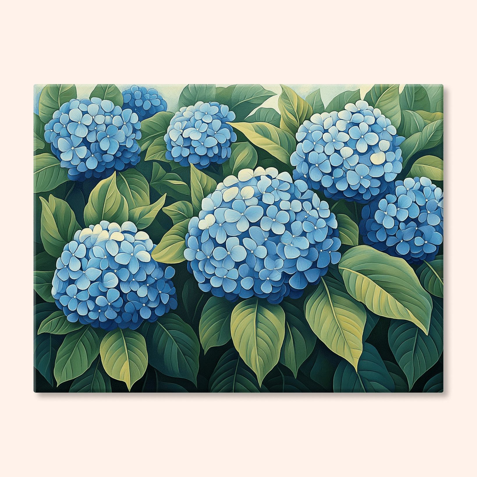 Paint by numbers - Blue Harmony - MyArt