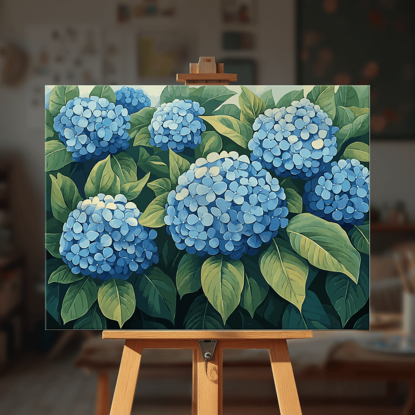 Paint by numbers - Blue Harmony - MyArt