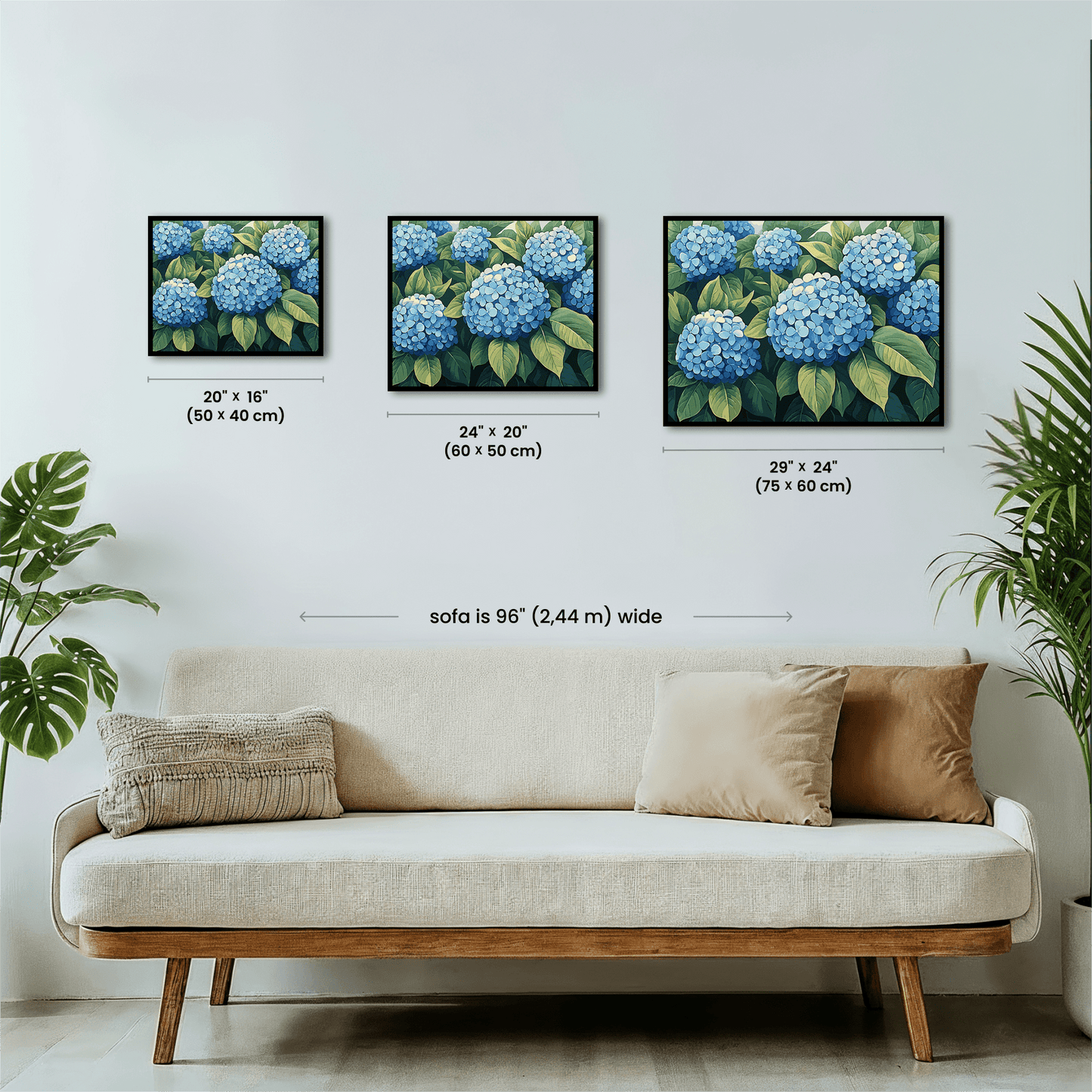 Paint by numbers - Blue Harmony - MyArt